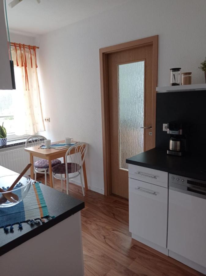Ferienwohnung Greifenbach, Gartennutzung, Haustiere Willkommen Geyer Dış mekan fotoğraf
