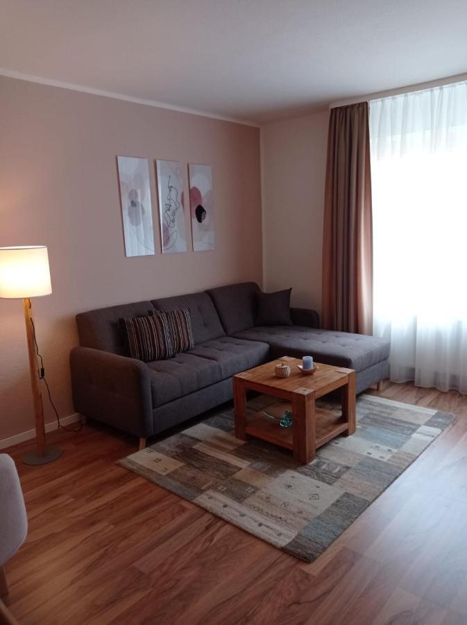 Ferienwohnung Greifenbach, Gartennutzung, Haustiere Willkommen Geyer Dış mekan fotoğraf