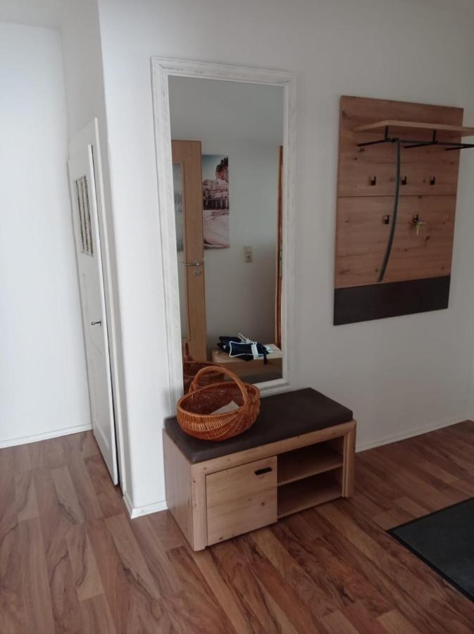 Ferienwohnung Greifenbach, Gartennutzung, Haustiere Willkommen Geyer Dış mekan fotoğraf