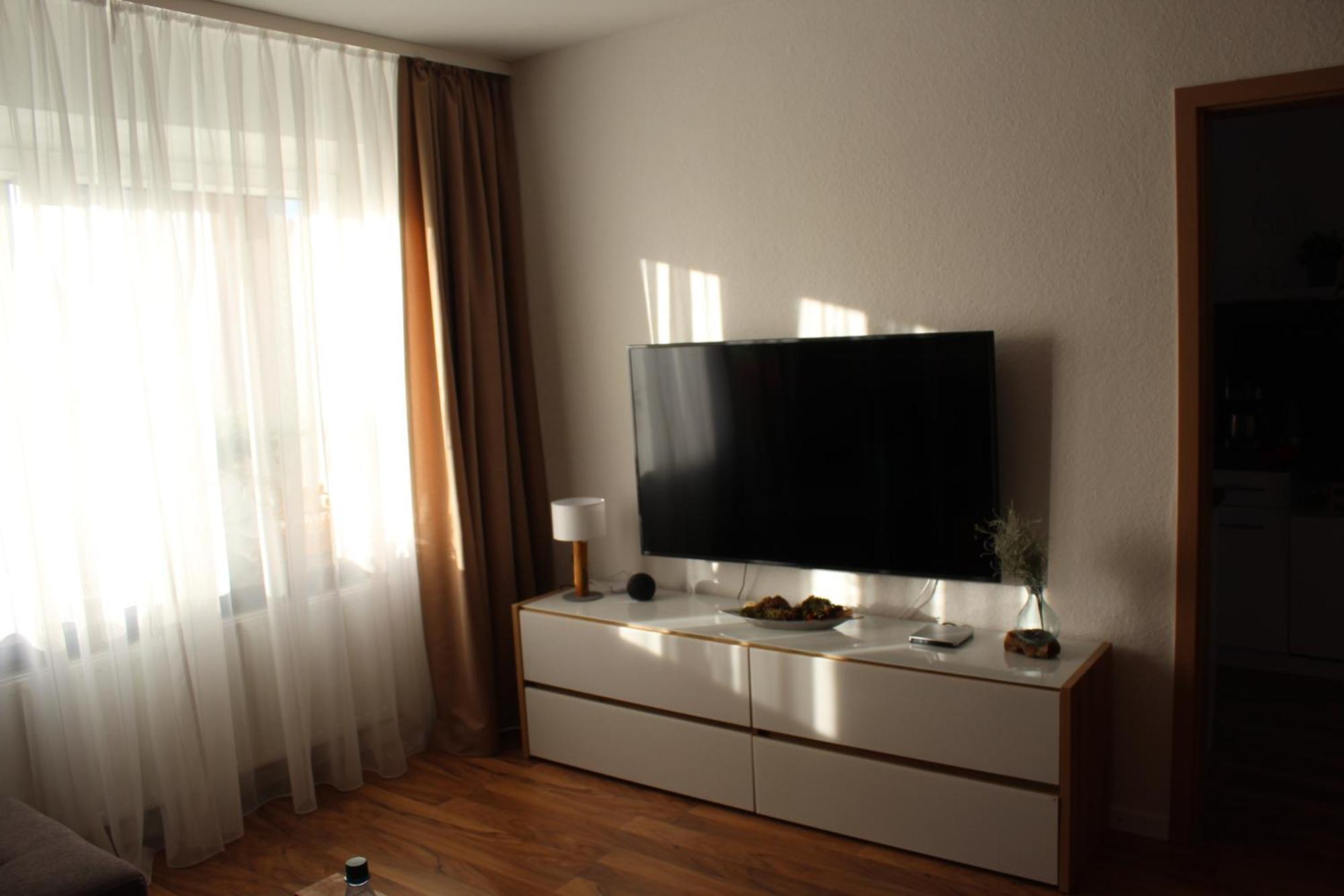 Ferienwohnung Greifenbach, Gartennutzung, Haustiere Willkommen Geyer Dış mekan fotoğraf